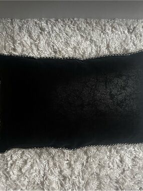 Dormify Black Lumbar Accent Pillow